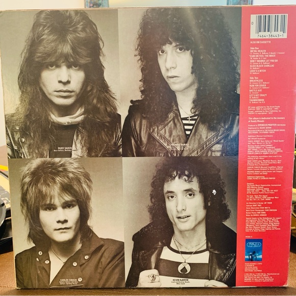 Quiet Riot Metal Health Epic Vinyl LP - Picture 2 of 11